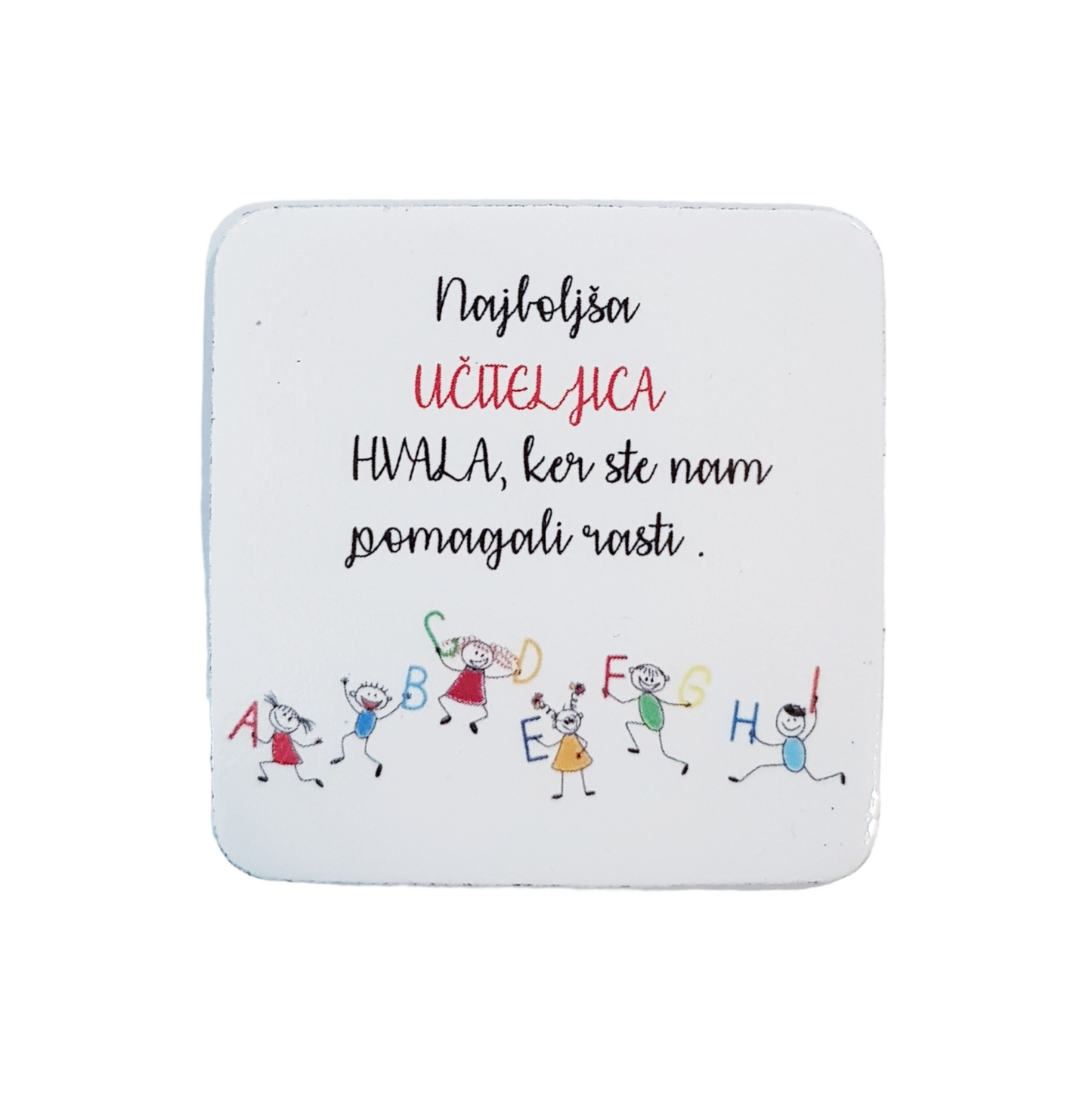 Magnet s posvetilom za učitelje in vzgojitelje