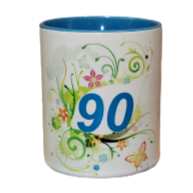 Keramični lonček za 90.let