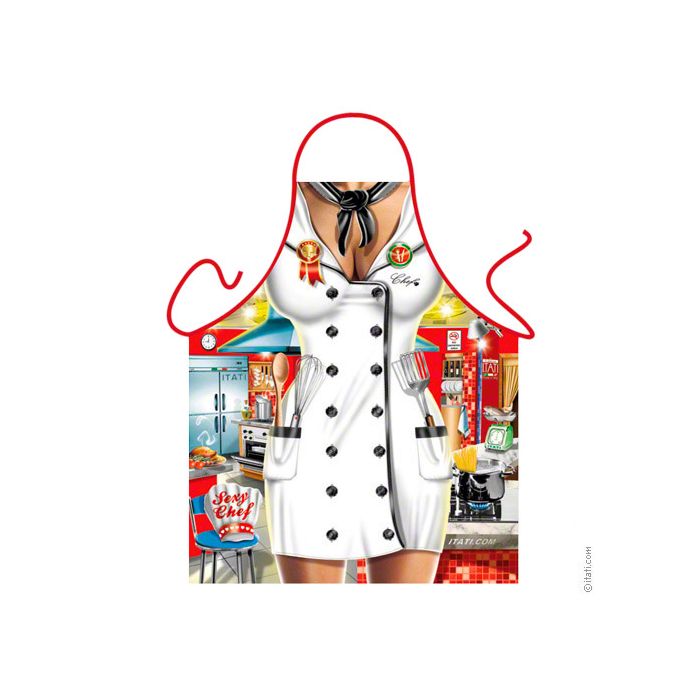 Šaljivi predpasnik Sexy kuharica