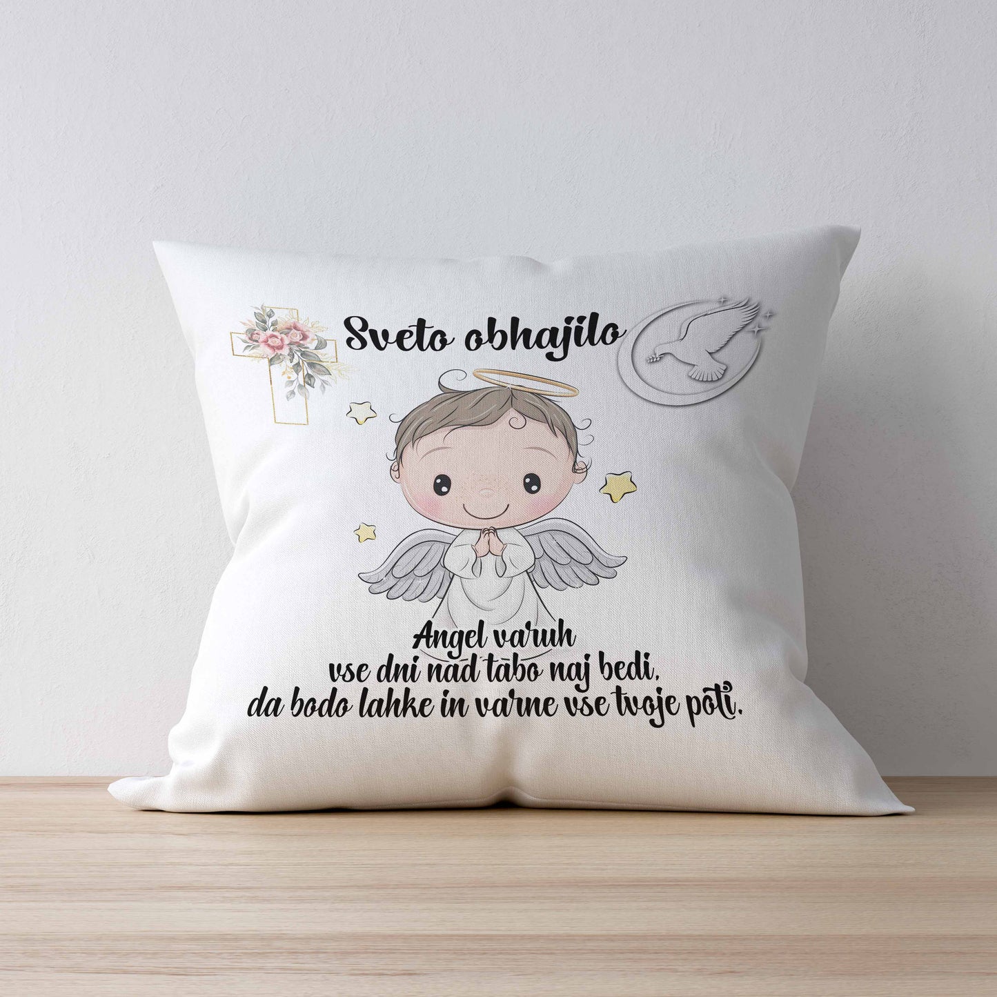 Blazina s posvetilom za sveto obhajilo za fanta