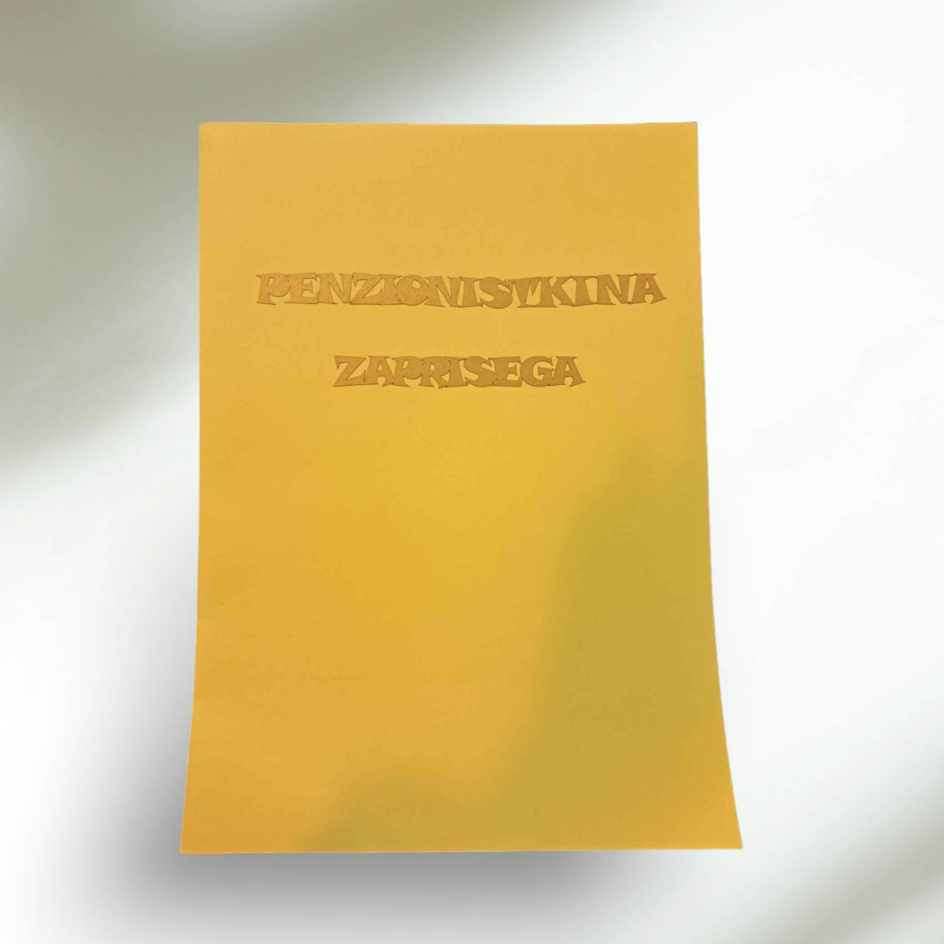 Zaprisega za penzionistko