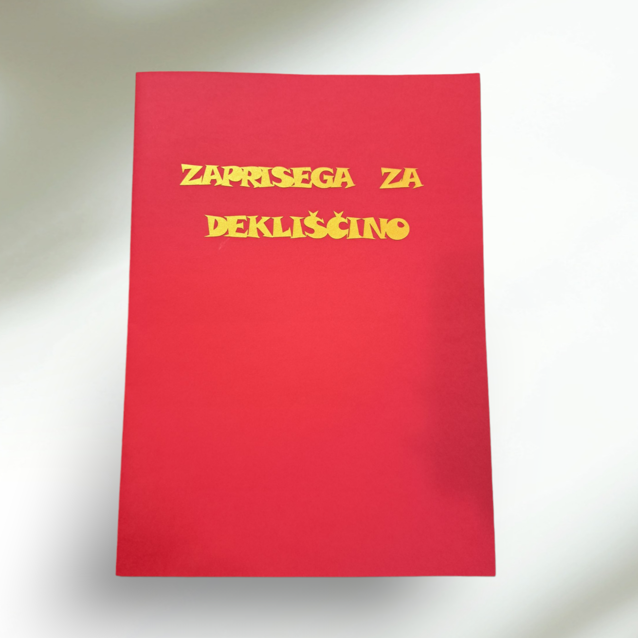 Zaprisega za dekliščino