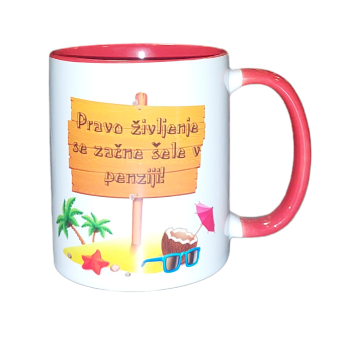 Keramični lonček za upokojitev