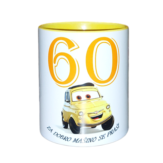 Keramični lonček za 60.let