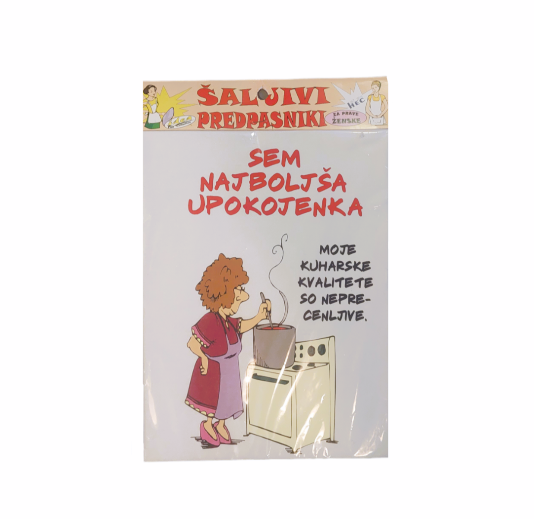 Šaljivi predpasnik za upokojenko