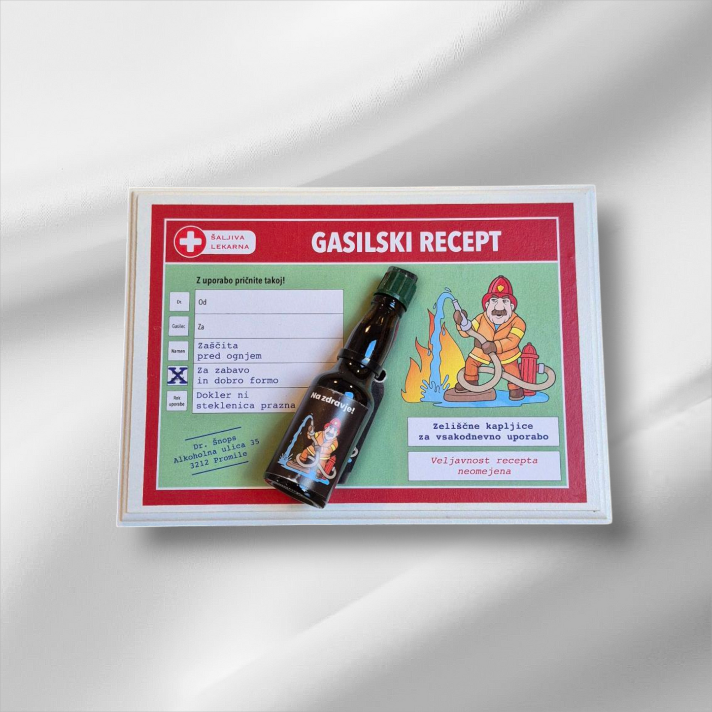 Šaljivi recept za gasilca