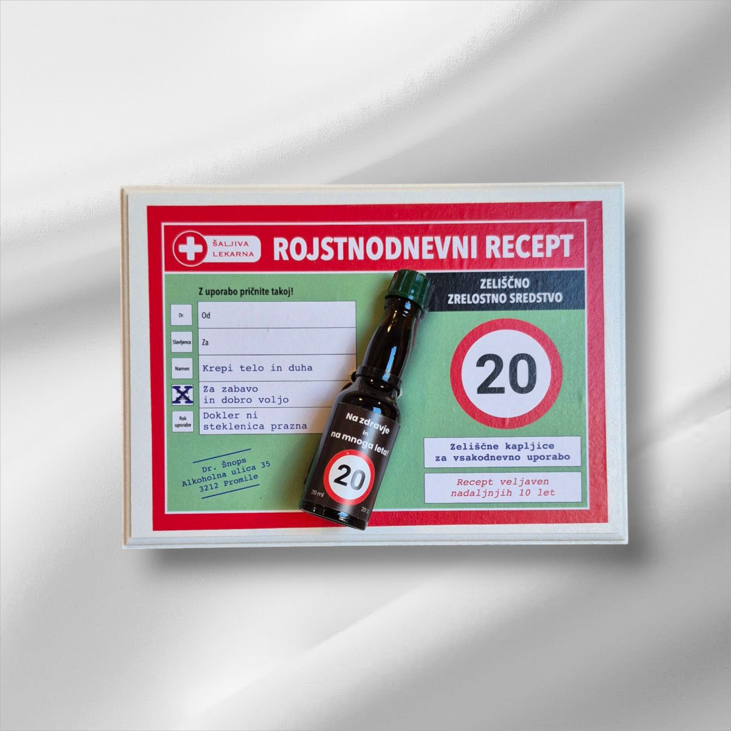 Šaljivi recept za 20.rojstni dan