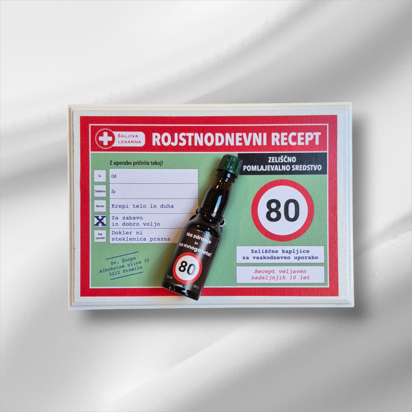 Šaljivi recept za 80.rojstni dan