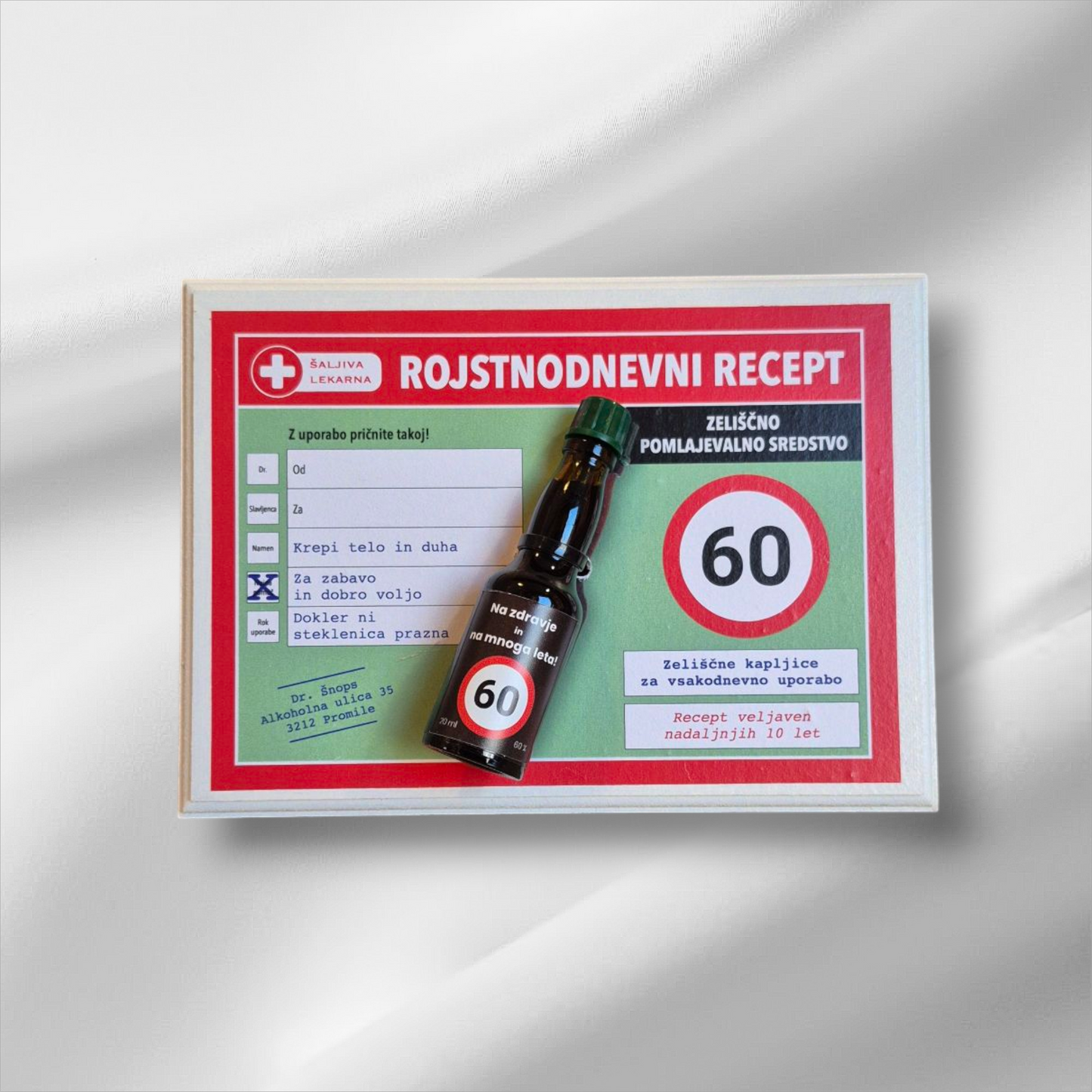 Šaljivi recept za 60.rojstni dan