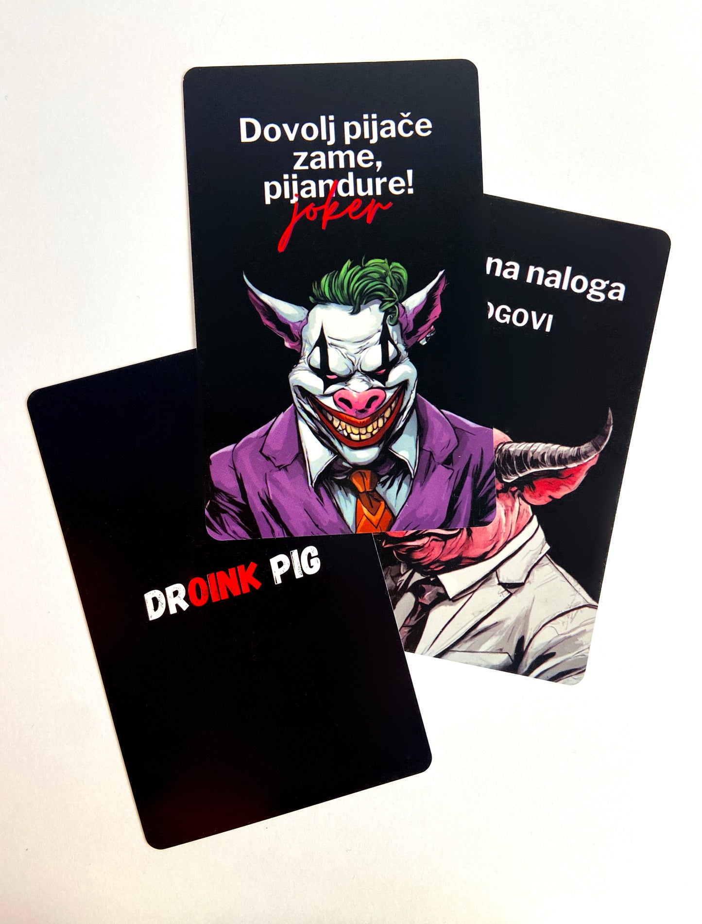 Igra s kartami Droink Pig