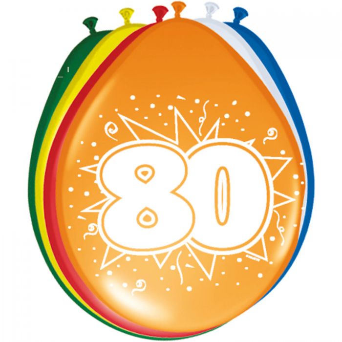 Barvni baloni lateks, številka 80