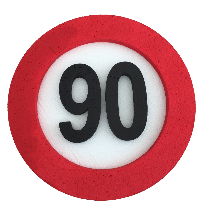 Prometni znak, številka 90