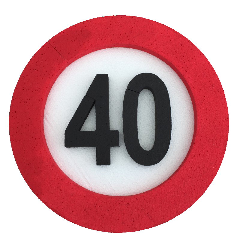Prometni znak, številka 40