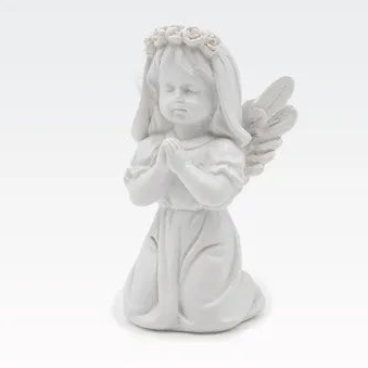 Punčka klečeča, polimasa, 11x7 cm