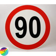 Prometni znak, številka 90