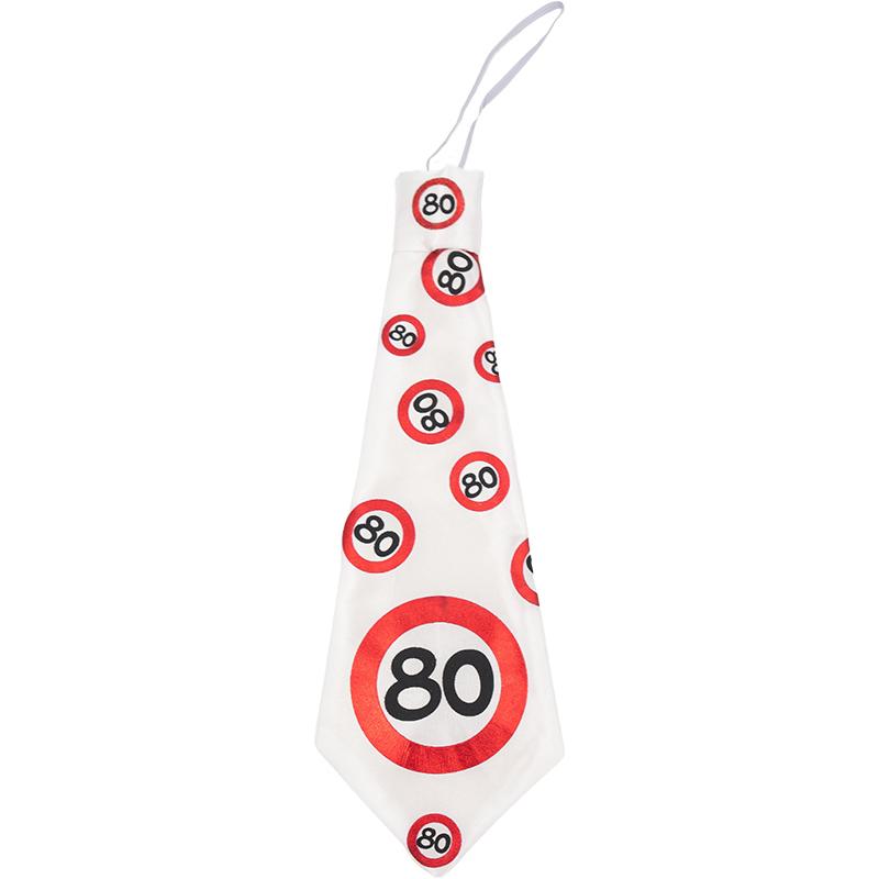 Kravata s številko za 80. let