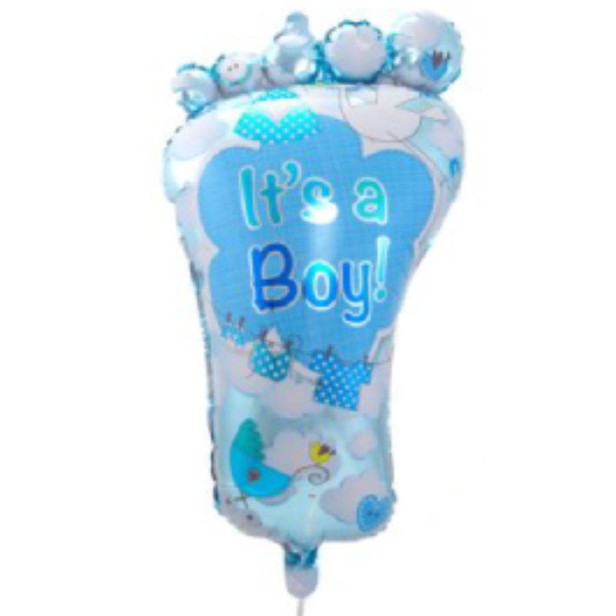 Balon folija, Nogica, It's a boy, 70 cm x 50 cm