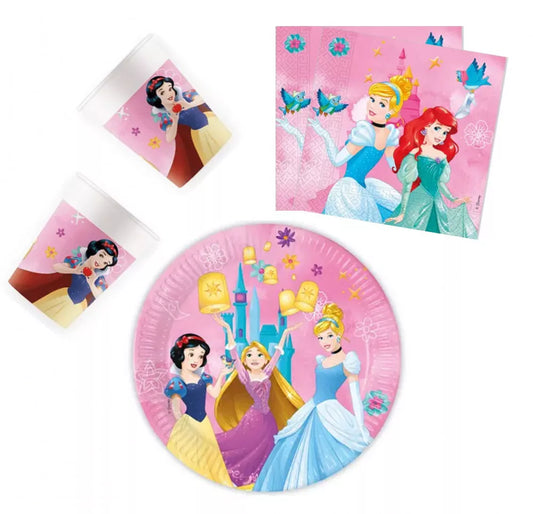 Disney Princess namizni set za 8 otrok