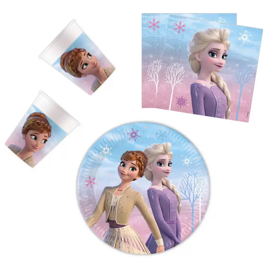 Frozen namizni set za 8 otrok