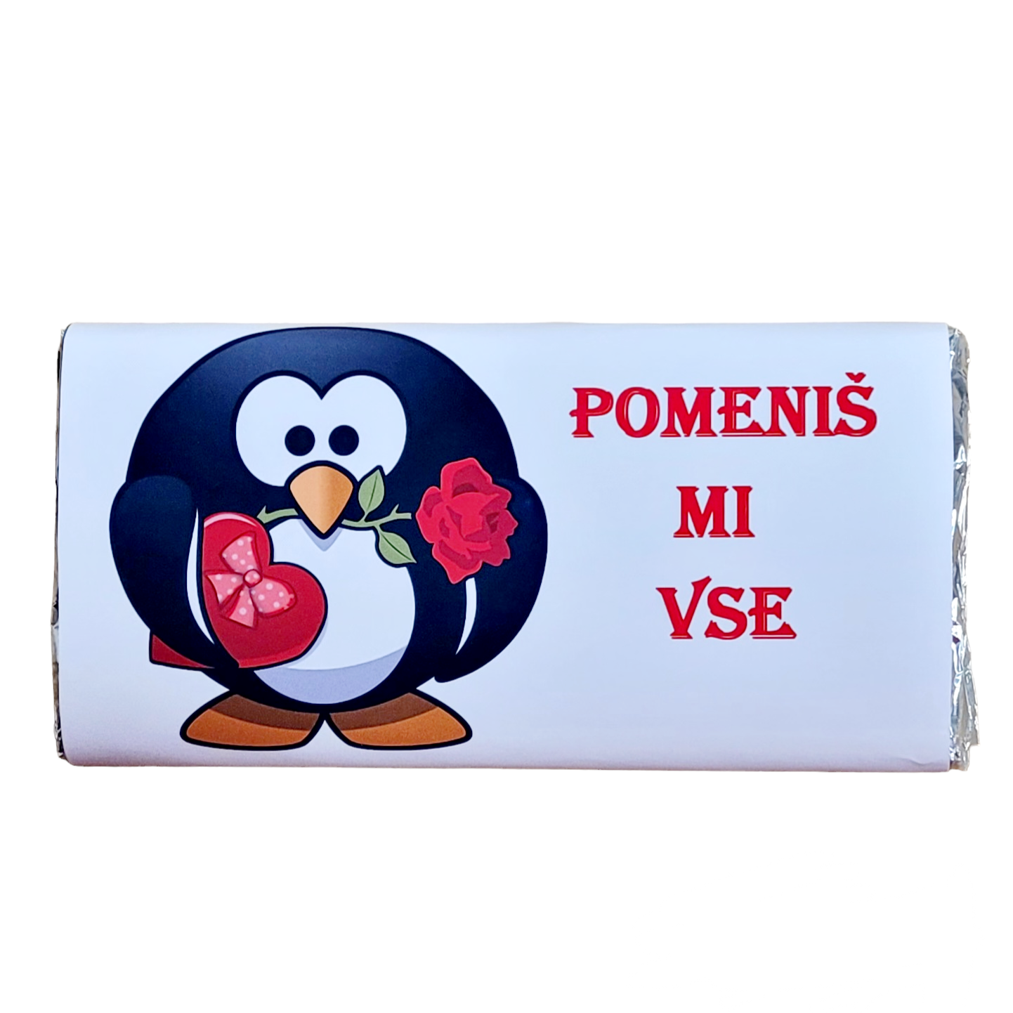 Čokolada s posvetilom - POMENIŠ MI VSE