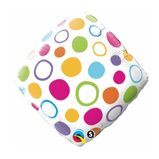 Balon folija, Polka Dot, 45 cm