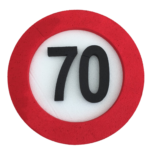 Prometni znak, številka 70