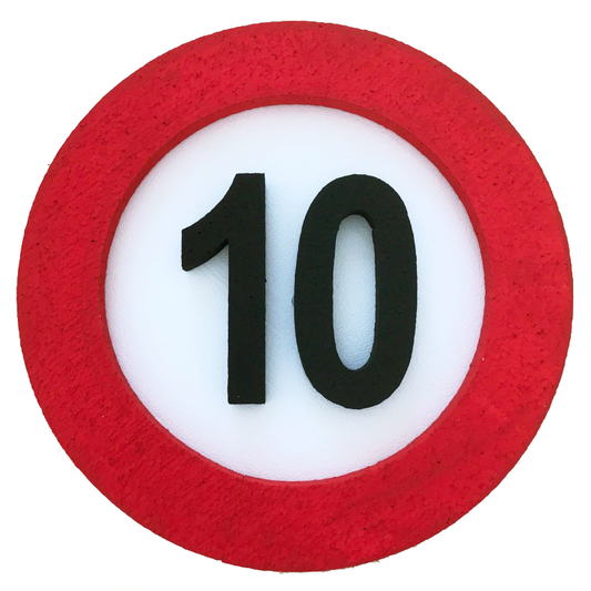 Prometni znak, številka 10