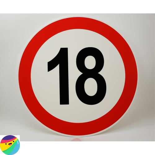 Prometni znak, številka 18
