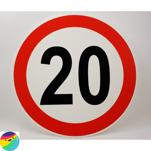 Prometni znak, številka 20