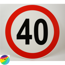 Prometni znak, številka 40