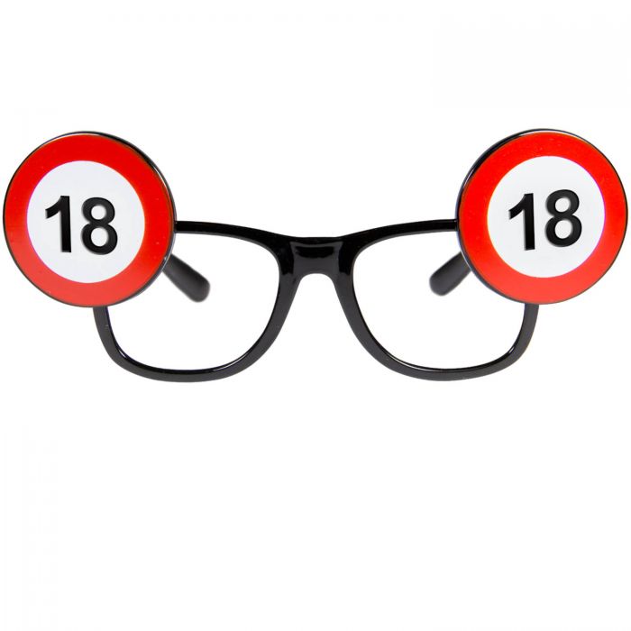 Očala s številko za 18. let
